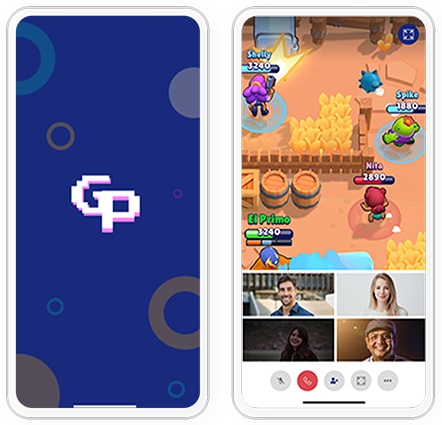 mobile social game app